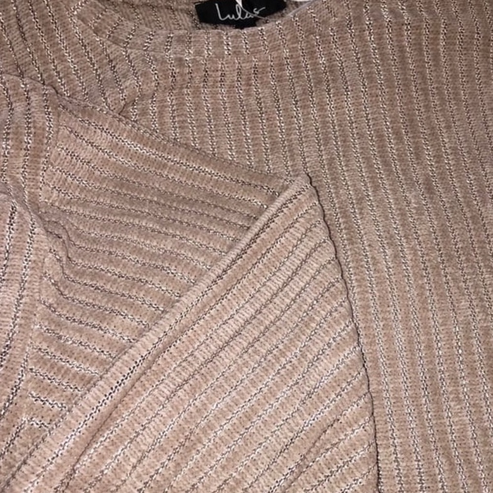 Lulus Cozy Ribbed Knit Sweater - Picture 5 of 5